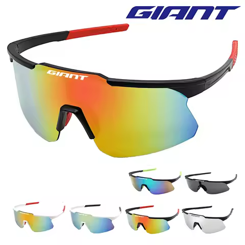 GIANT Top Seller Cycling Glasses UV400 Anti Fog REVO Lenses HD Clarity CE/ANSI Certified Cateye Desi