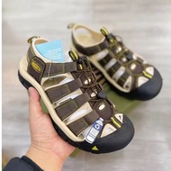 100% original (size 35-47) ready stock keen men's and women's new large size breathable sandals woven beach shoes wading shoes