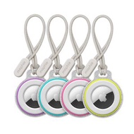 Apple - mophie Loop AirTag 護殼 (4 件裝) - 黑色)