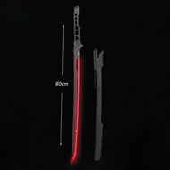 {tygkjgk} 80cm Cyber 2077 Thermal Samurai Blade Model Hair Light Sword Cosplay Prop Function Wind Be