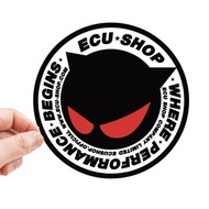 ECU SHOP Stickers 1 Sheet Motorcycle Decoration