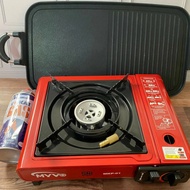 paket kompor portable bbq grill pan