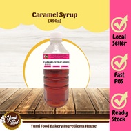 [READY STOCK] Caramel Syrup 450g/ Karamel Sirup / Suitable for Waffle Drizzle Bun Croffle Cookies Ca