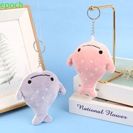 EPOCH Cartoon Whale Keychain, Animal Whale Soft Stuffed Animal Whale Doll, Cartoon Keychain Cute Plu