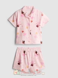 Primark 芭蕾舞圖案短袖睡衣套裝