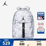 NIKE JORDAN 耐克AJ双肩背包多功能口袋电脑包大容量大学生书包 幻觉蓝 8/20