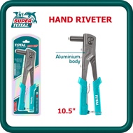 [ TOTAL ] (THT32108S) Hand Riveter | 10.5 inch | Aluminium Body | 2.4mm to 4.8mm Rivets