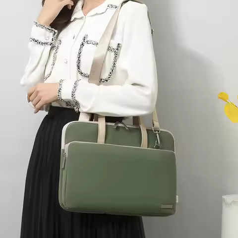 Messenger Laptop Bag 13.3,14,15.6,16 Inch,Women Lady Shoulder Case For Macbook Notebook Computer Del