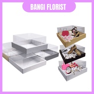 KOTAK HANTARAN Doorgift Florist Box Bunga Hantaran Hadiah Borong Kahwin Mas Dulang Glitter Hadiah Gu