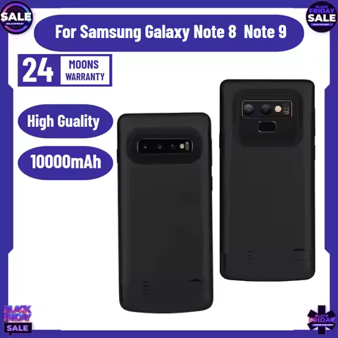 10000mAh Battery Case for Samsung Galaxy Note 8 Power Pack Cover for Samsung Galaxy Note 9 USB Charg