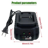 Tradeso - Charger Makita Lithium Bor 21V Charger Adaptor Casan Cas Baterai Cordless Nagawa Bor Impac