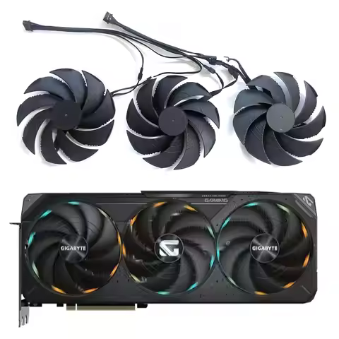New 105MM PLD10020S12HH DC 12V 0.65A RTX 5070 TI GPU Fan Suitable for Gigabyte GeForce RTX 5070 Ti G
