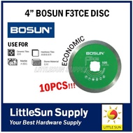 [10PCS] BOSUN F3TCE TURBO THIN TILE CUTTER DIAMOND WHEEL DISC - FOR TILES / MARBLE / STONE
