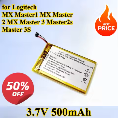 Suitable for Replacing Batteries with High-capacity Batteries for Logitech MX Master1 MX Master 2 MX