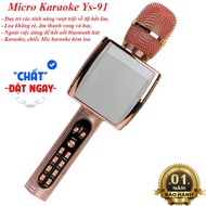 Miro Có Loa Mic Hát Karaoke Kèm Loa BluetoothMicro Karaoke Ys-91 Cao Cấp Kèm Loa Bluetooth 3 Trong 1