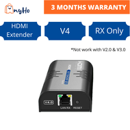 HDMI Extender over IP 120m HDMI Extender over Cat5/Cat5e/Cat6 (V2 V3 V4) 3 Pin Plug