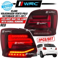 Vland Volkswagen Vento Polo 2011 - 2017 Led Light Bar Tail Lamp With Signal Running