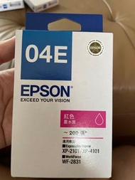 EPSON 04E 原廠紅色墨水匣
