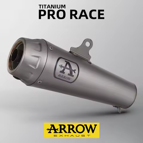 Universal 51MM 60MM Muffler Motorcycle Exhaust with DB Killer For GSX8R CBR500R MT07 DUKE790 ADV750 