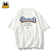 Pancoat Street Wear Short-Sleeved t-Shirt Men Summer New Style Couple Printed Top Trendy