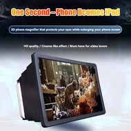 3D Phone Screen Magnifier F2 Telescopic HD Amplifier 12 inch Foldable Stand Anti-Blue Light Eye Prot