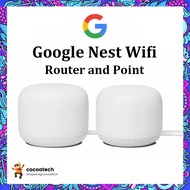 [Original] Google Nest WiFi Router (2nd Gen) – up to 5400 Sqft Coverage -1 year warranty