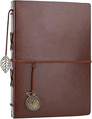 photo album 4x6 120 photos,leather photo albums with writing space with 30 writing paper,travel fami