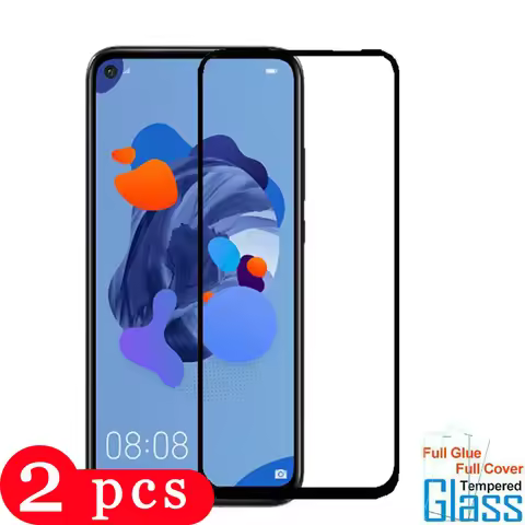 2Pcs tempered glass for huawei nova 5 5i pro 5Z phone screen protector nova 3 3i 3e 4 4e on glass sm