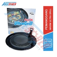 Pemanggang Maxim Ultra Grill 25cm / Alat Pemanggang Anti Lengket / Panggangan Bbq / Pemanggang Serba
