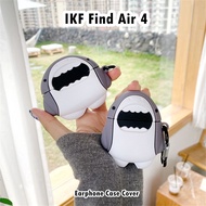 【Discount】For IKF Find Air 4 Case Fashion Cartoon Soft Silicone Earphone Case Casing Cover