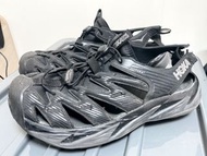 HOKA 黑色涼鞋