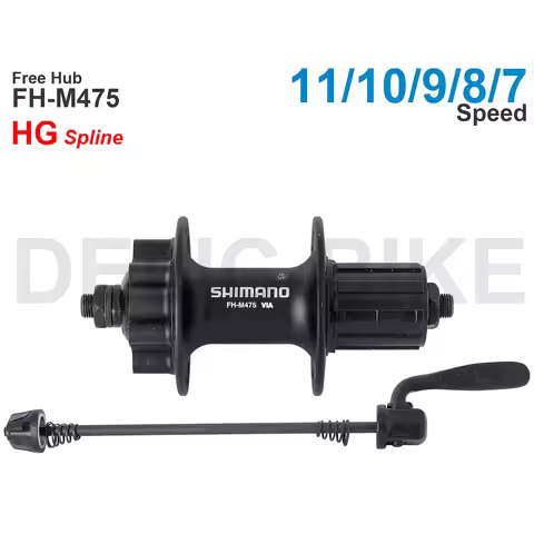SHIMANO 6-bolt Disc Brake Hub Front Hub HB-M475 Rear FREEHUB FH-M475 Quick release 7/8/9/10/11-speed
