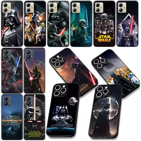 Stars Yoda Wars Darths Vaders Phone Case for Samsung Galaxy S25 Edge S24 S23 FE Plus Ultra A16 A15 A