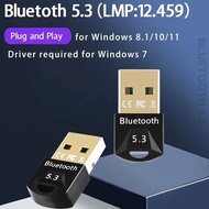 USB บลูทูธ5.3 5.0ดองเกิลอะแดปเตอร์สำหรับลำโพง PC เมาส์ไร้สายเพลงเครื่องรับสัญญาณเสียง Tranitter Bluetooth 5.0