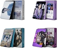 6UH8MB 4Pack/218PCS KPOP Bangtan Boys Lomo Cards Photocards Album Greeting Cards for Bts Army Fans Collection