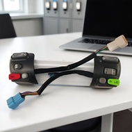 No. 9 Electric Vehicle Left Right Combination Switch Assembly N70CM80C/85C/95C+/ F90 Headlight Horn.