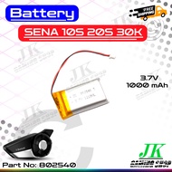 แบตเตอรี่ 802540 Suitable for Sena sena 10c 10S 20s 30k Bluetooth headset lithium battery 3.7V1000 m