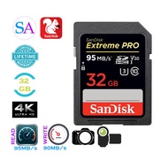 Sandisk Extreme Pro 32GB SD UHS-I Memory Card SDHC 95MB/s