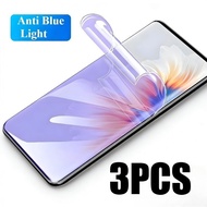 3Pcs Full Cover Anti Blue Light Soft Hydrogel Film For iQOO 3 5 7 8 9 10 11 12 13 15 15R U1 U3 U3x U