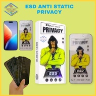 LAYAR Tempered Glass Esd Gorilla Anti Spy Static Oppo A31 2020 A38 A56 4g 5g A57 4g A58 5g A78 5g A9