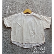 Oversized combination top 6-7th C 0TS 0 L