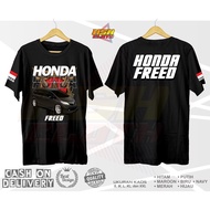 HONDA Distro T-Shirt FREED JAPANESE SERIES AutomotiveHONDA, Customizable - HSHCloth