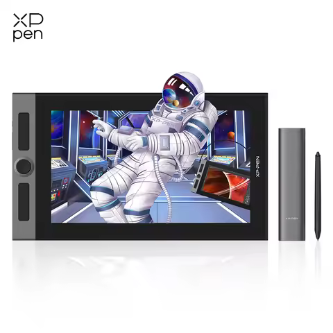 XPPen Artist Pro 16 15.6 Inch Graphic Tablet Monitor with 8 Shortcut Keys 1 Wheel 133% sRGB Drawing
