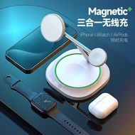 Magnetic Three-in-One Capacitive Pen Holder 15W Mobile Phone Charger Suitable for Desktop Mag