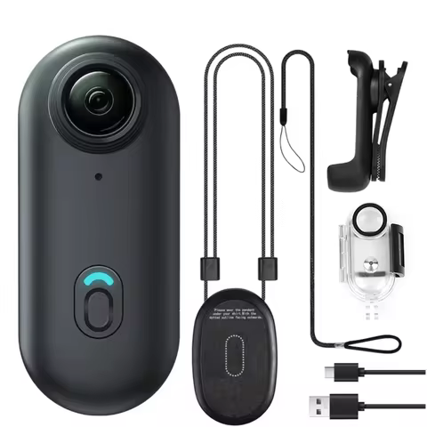 4K POV Camera Action Mini Body FHD 1080P Motorcycle Helmet Cam with WiFi for Bike Cycling Outdoor Sp