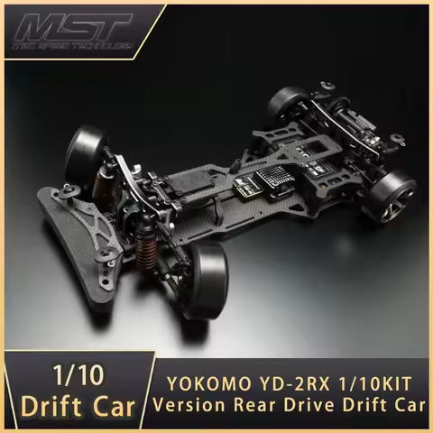 YOKOMO YD-2RX 1/10 RC Electric Remote Control Rear Drive Professional Drift Racing Model Car Carbon 