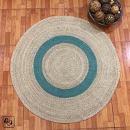 ♞Abaca Round Carpet - Small sizes - Natural material - 40 &amp; 45 inches