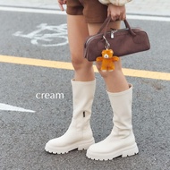 Minx รุ่น Tara รองเท้าบูท ทรงสูง หนังนิ่ม