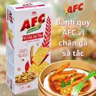 AFC crackers with lemongrass and kumquat chicken feet flavor, box 172g - Extremely addictive and fra