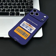 TP-3 B-Back To The Future Movie Phone Case For IPhone 17 16 15 14 13 12 11 Pro Max Plus Mini Black F